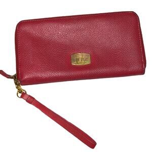 Joy Mangano Vintage Leather Bifold Wallet